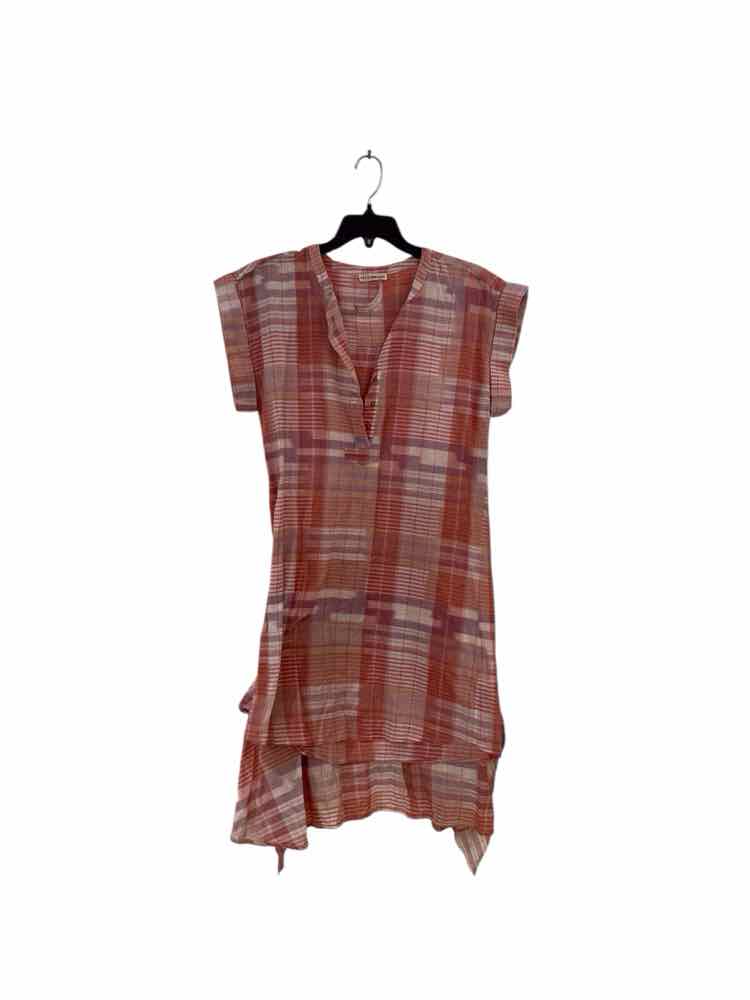 ULLA JOHNSON Pink Multi Size 2 Dress