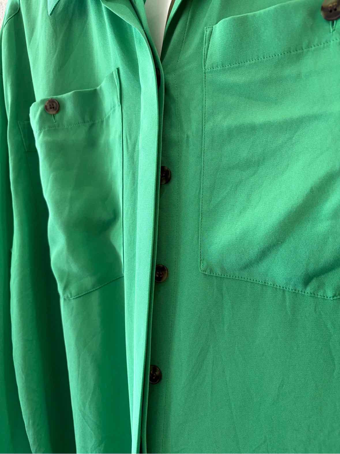 Lafayette 148 Garden Green Size XS/S Shirt