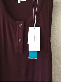 Vince Burgundy Size XS Tank Top