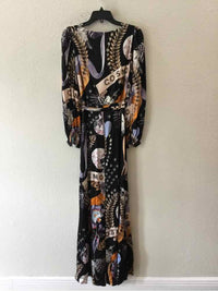 Temperley Black Multi Size 6 Dress