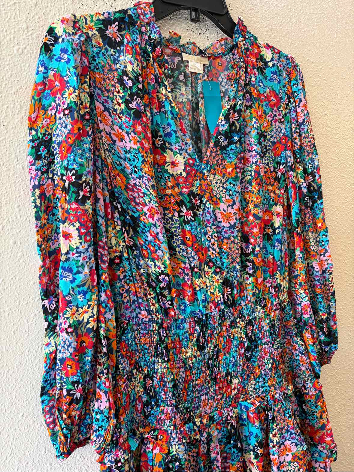 Shoshanna navy multi Size 0 Dress