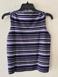 Petite Sophisticate Purple Multi Size M Shirt