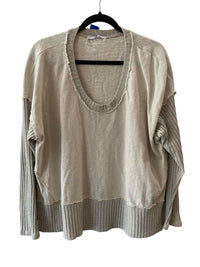 Project Social T cream and beige Size S Shirt