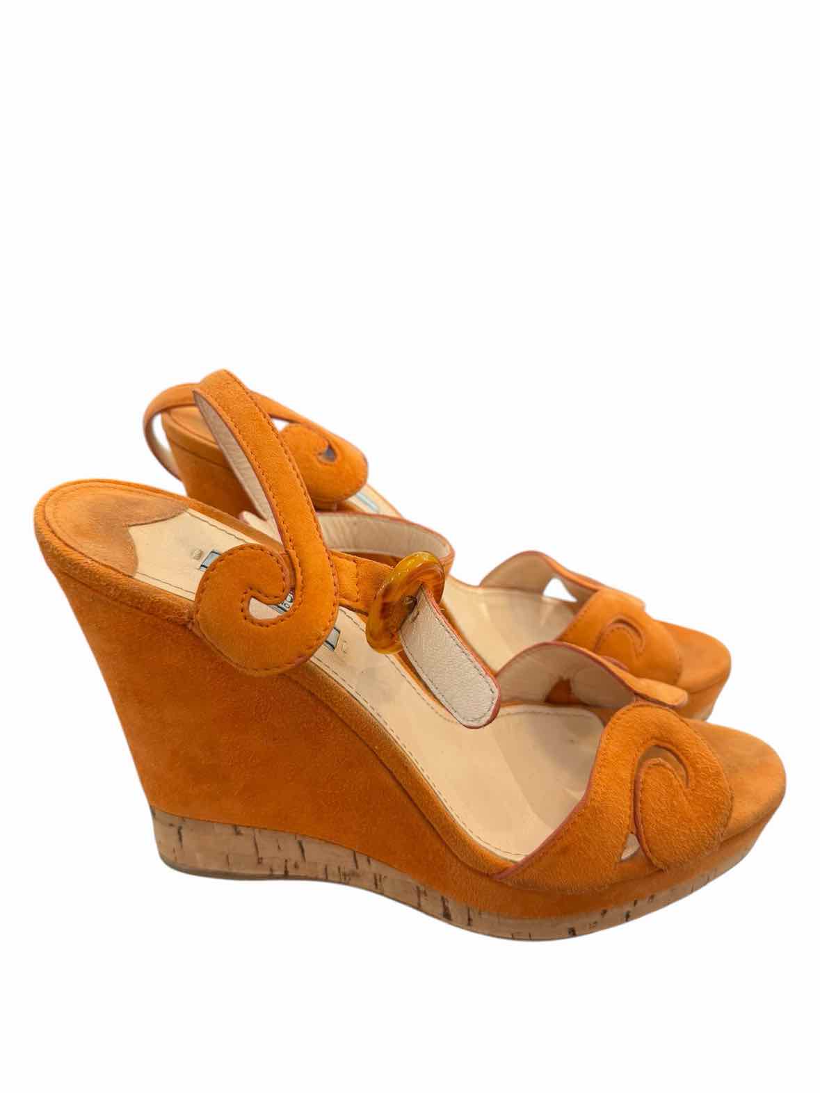 Prada Orange Size 40 Shoes