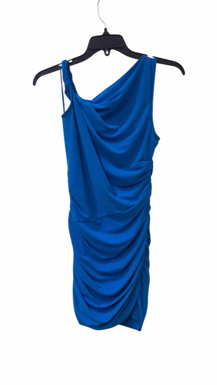 helmut lang blue dress Size S Formfitting silhouette audrey art print Beyonce Black Sequin and Size:US 00