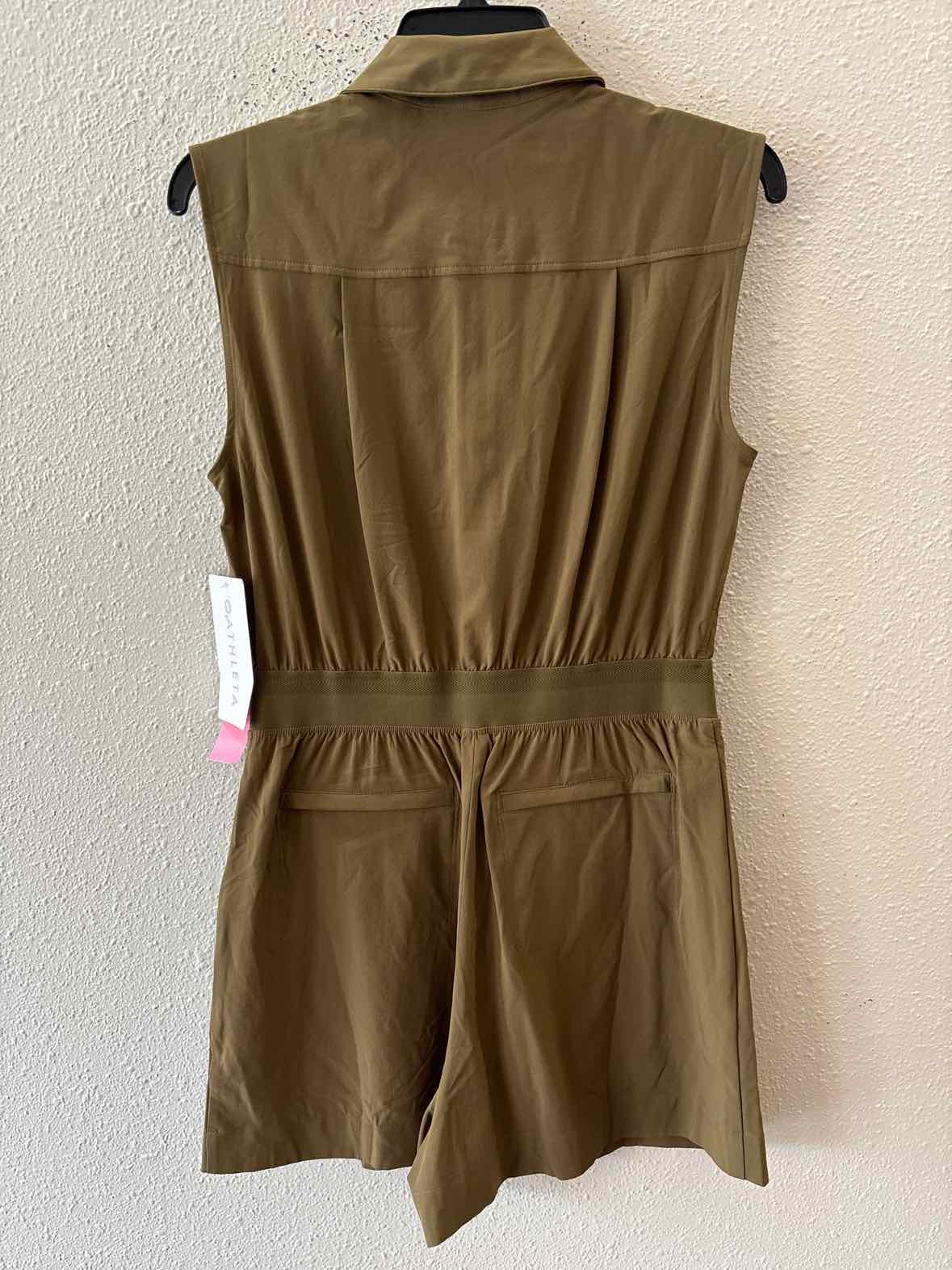 Athleta Olive Green Size 4 Romper