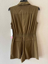 Athleta Olive Green Size 4 Romper
