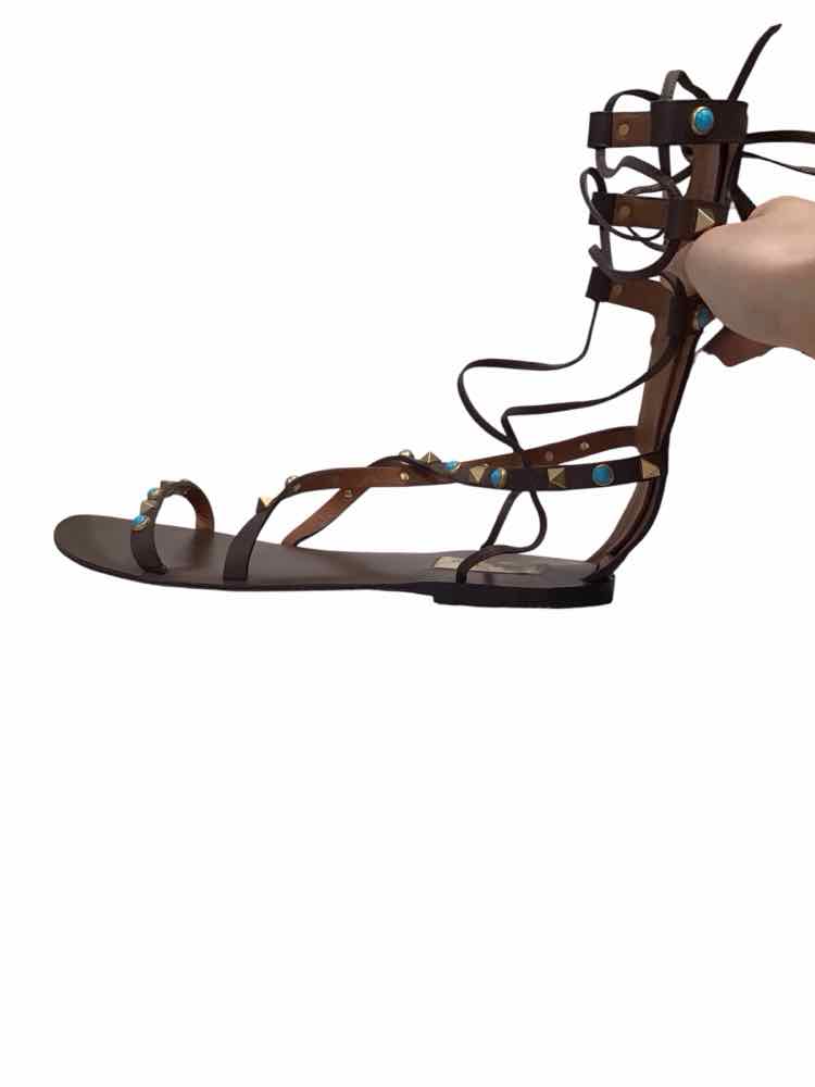 Valentino Garavani brown and blue Size 40 Shoes