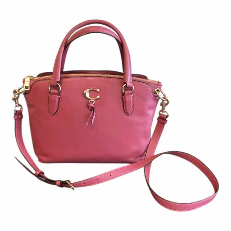 Coach Remi Satchel Dusty Rose Handbag