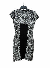 BCBG MAXAZRIA Black and white Size S Dress