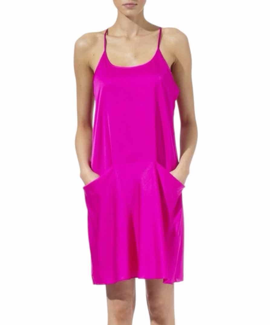 Theory Magenta Size 10 Dress