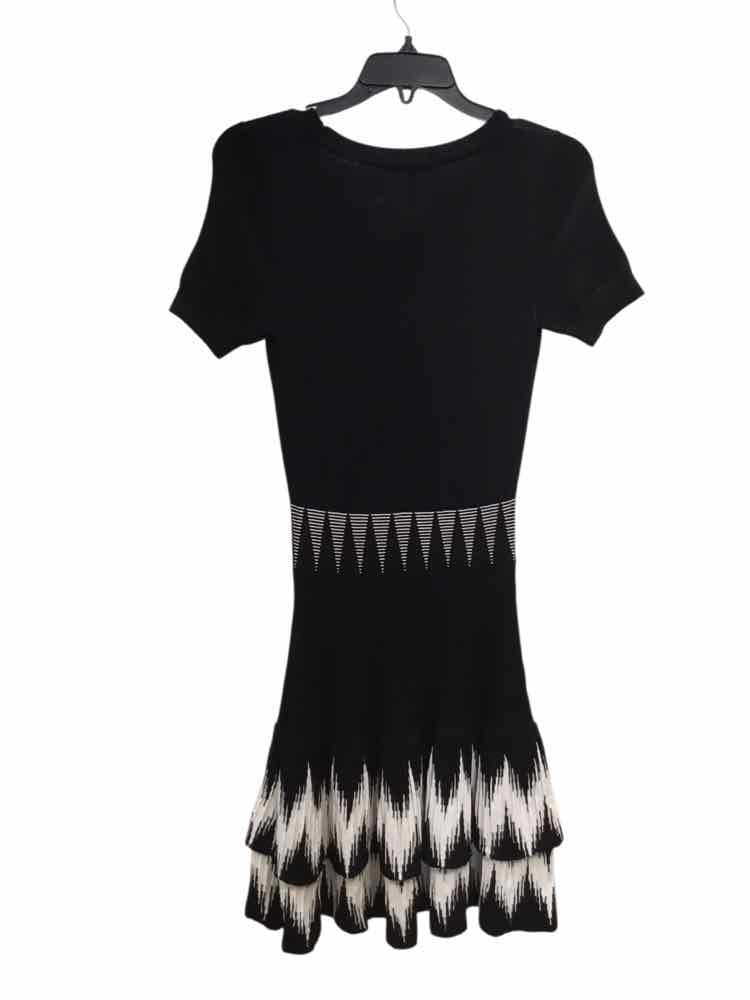 Maje Black and white Size 1 Dress