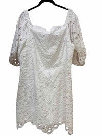 Trina Turk White Size 16 Dress