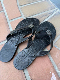 Tory Burch Black Size 7 Sandals