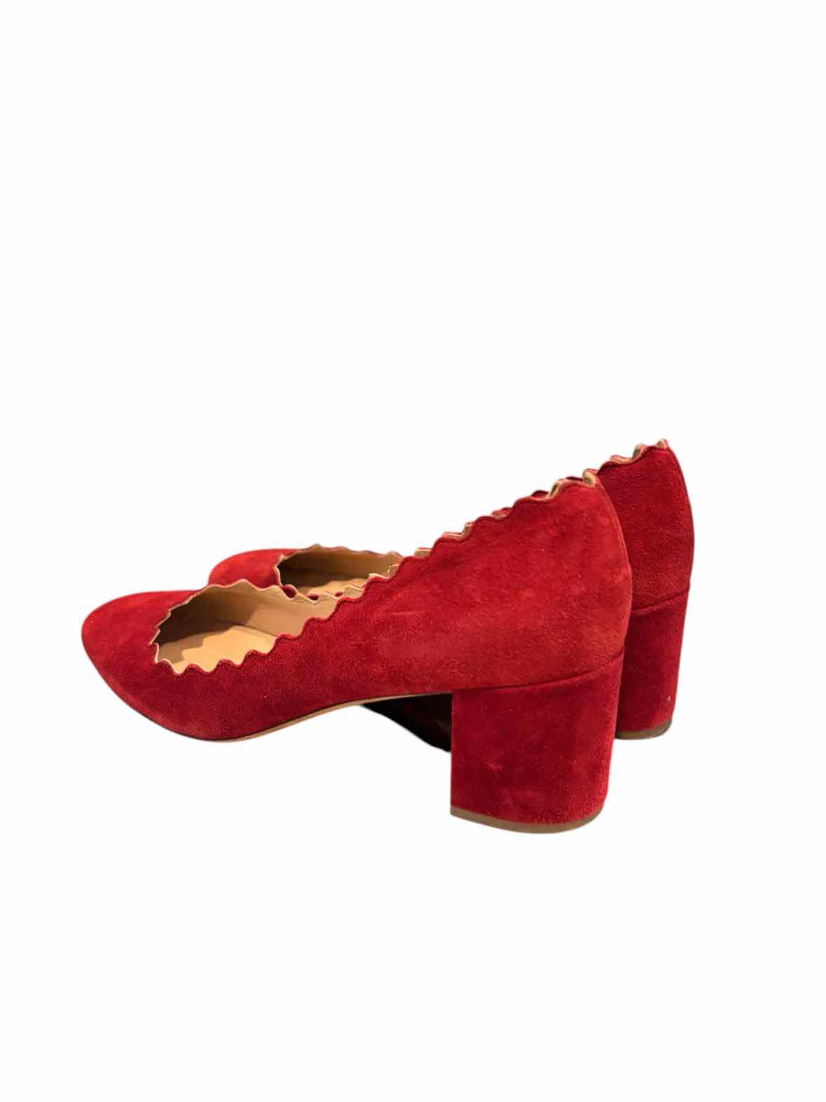 Chloe Wine Size 37 Shoes