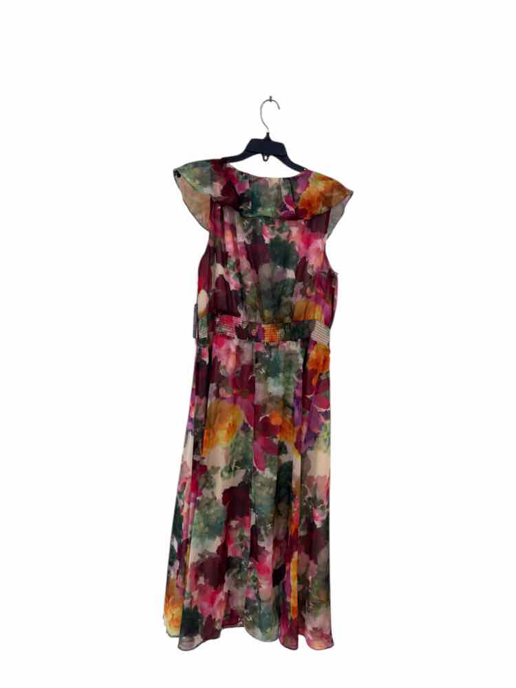 Vince Camuto Pink Multi Size L Dress