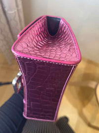 Balenciaga Hourglass XS Top Handle Bag Metallic Pink Handbag