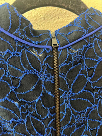 ABS Blue and Black Size L Dress