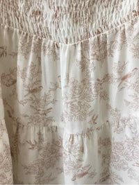 Paper Crane White and Tan Size L Shirt