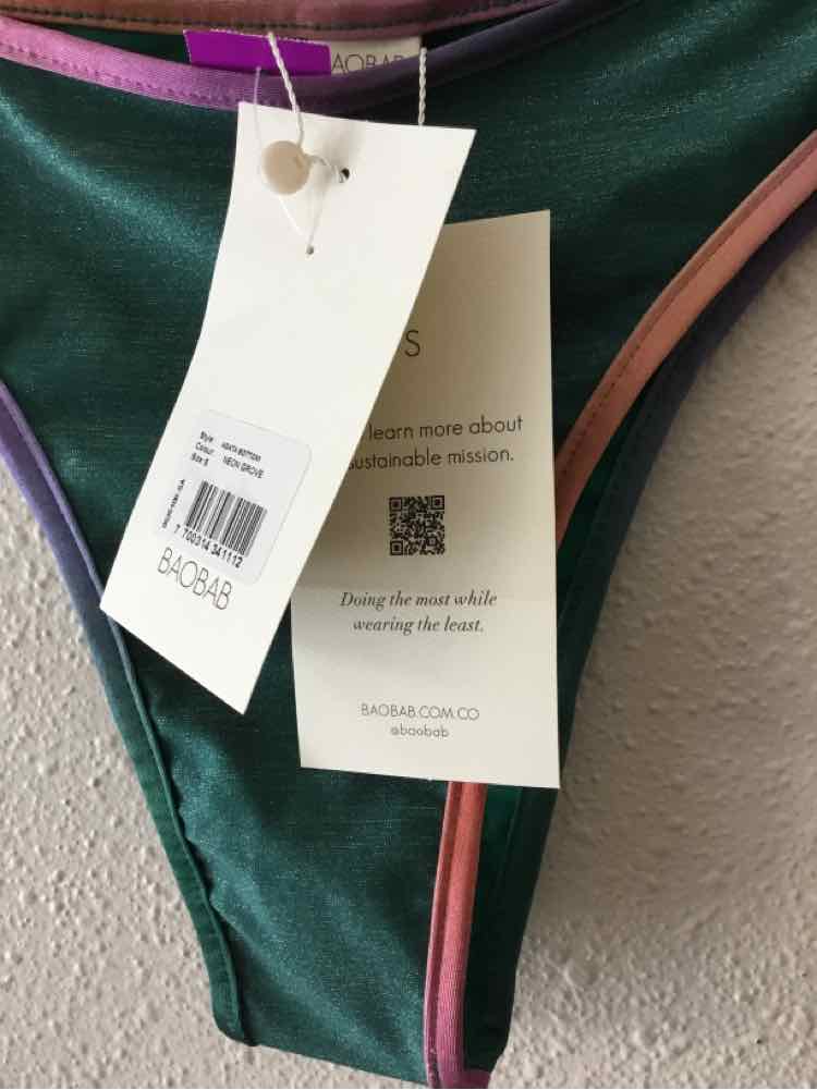Baobab Green multi Size S Swimsuit