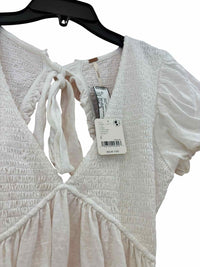 Free People White Size S Blouse