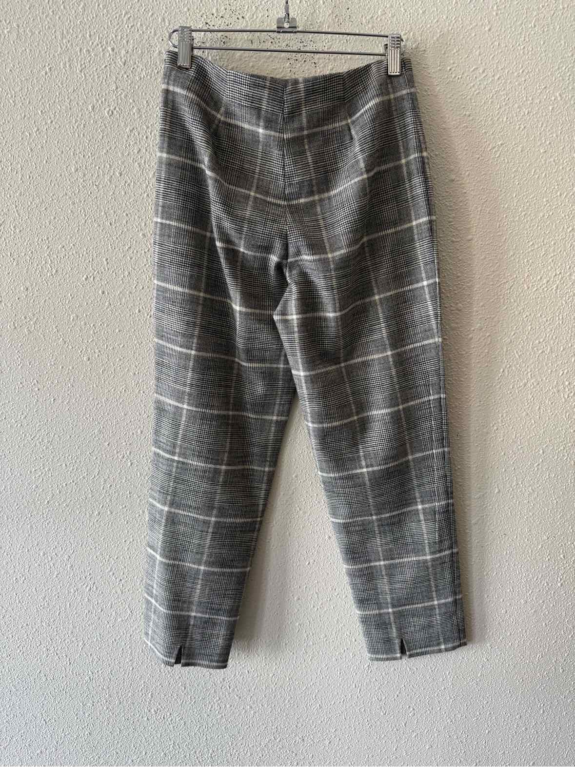 Piazza Sempione Black and white Size 38 Pants