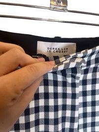 Derek Lam 10 Crosby Black and white Size 0 Pants