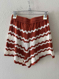 Klesis Rust and Cream Size S Shorts