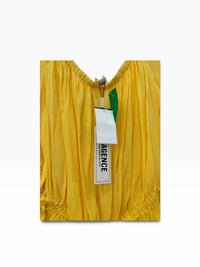 L'Agence Yellow Size M Shirt