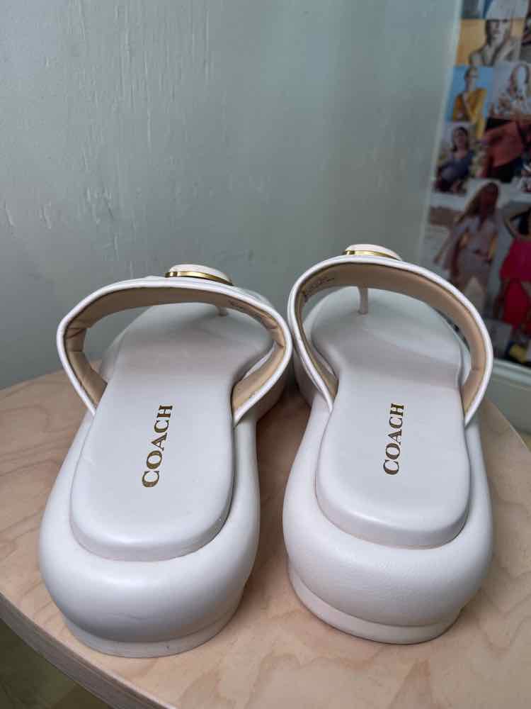 Coach White Size 9 Shoes