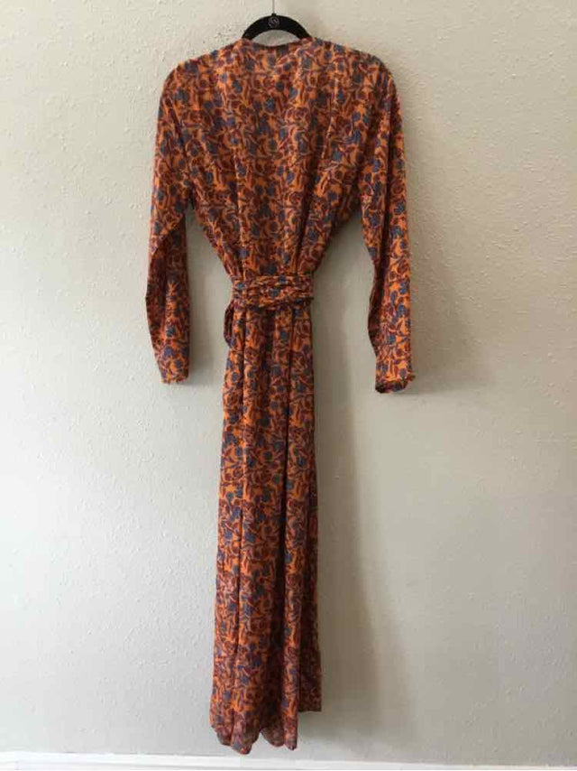EYWASOULS Orange Multi Size S Dress