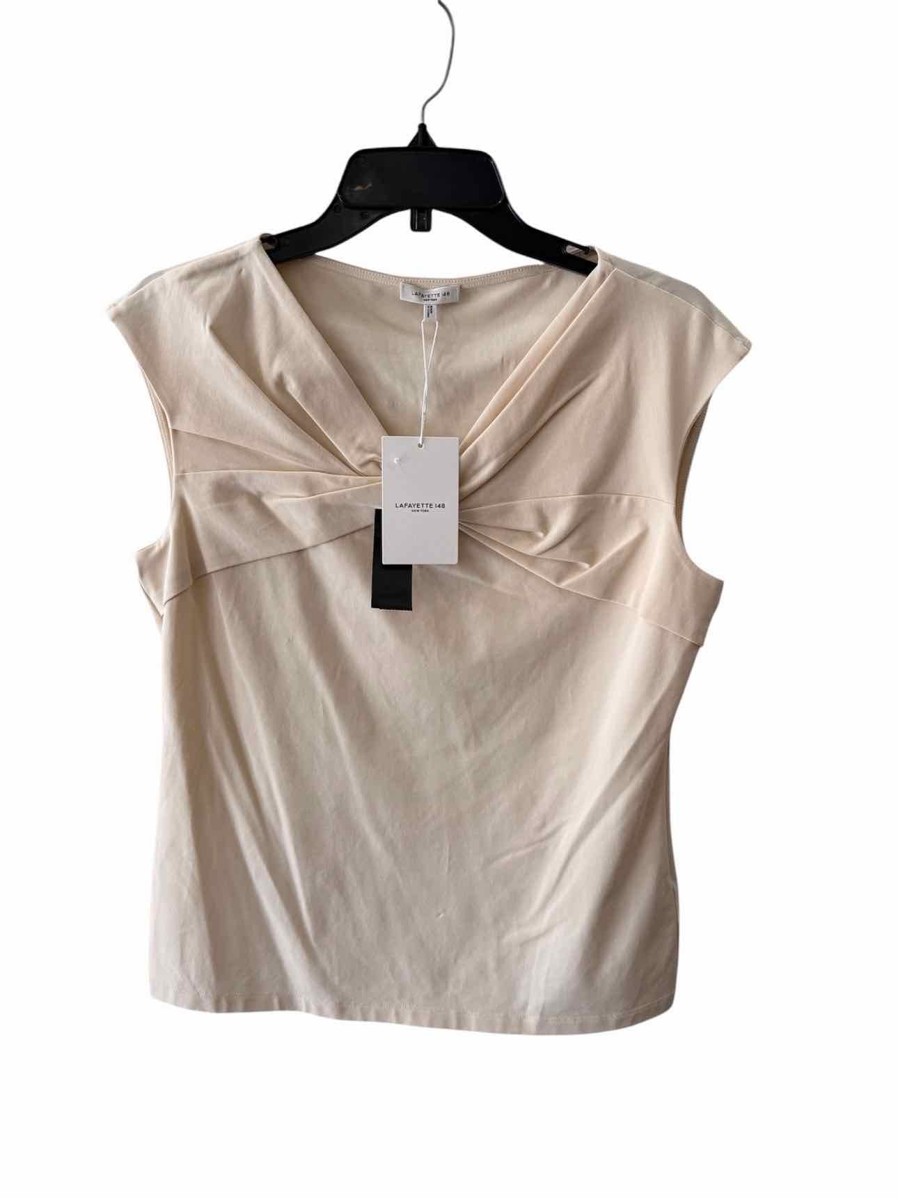 Lafayette 148 Ivory Size M Shirt