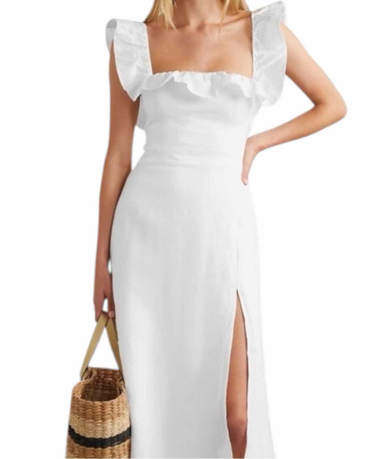 Reformation White Size 2 Dress