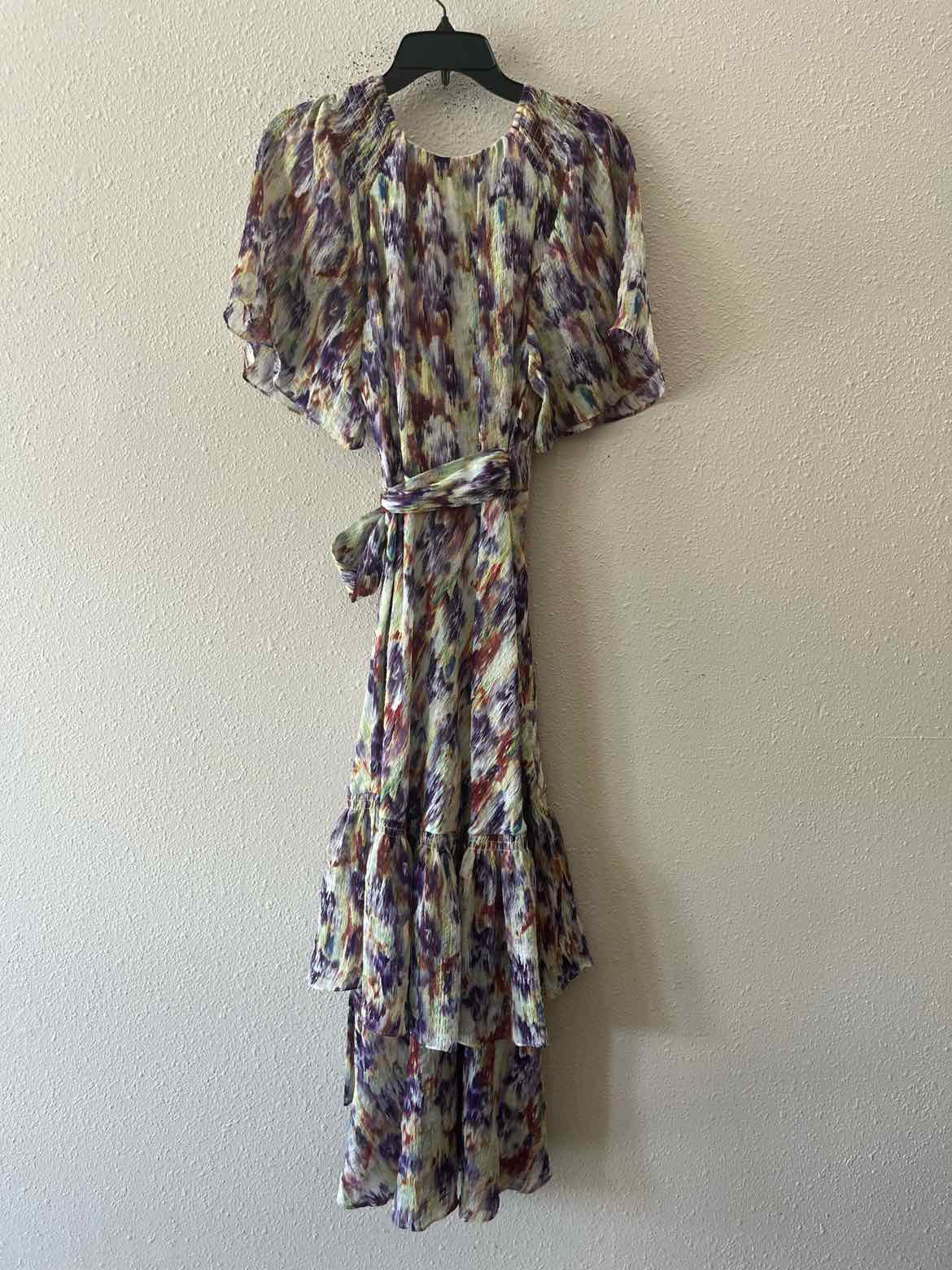 Tanya Taylor Purple Multi Size 6 Dress