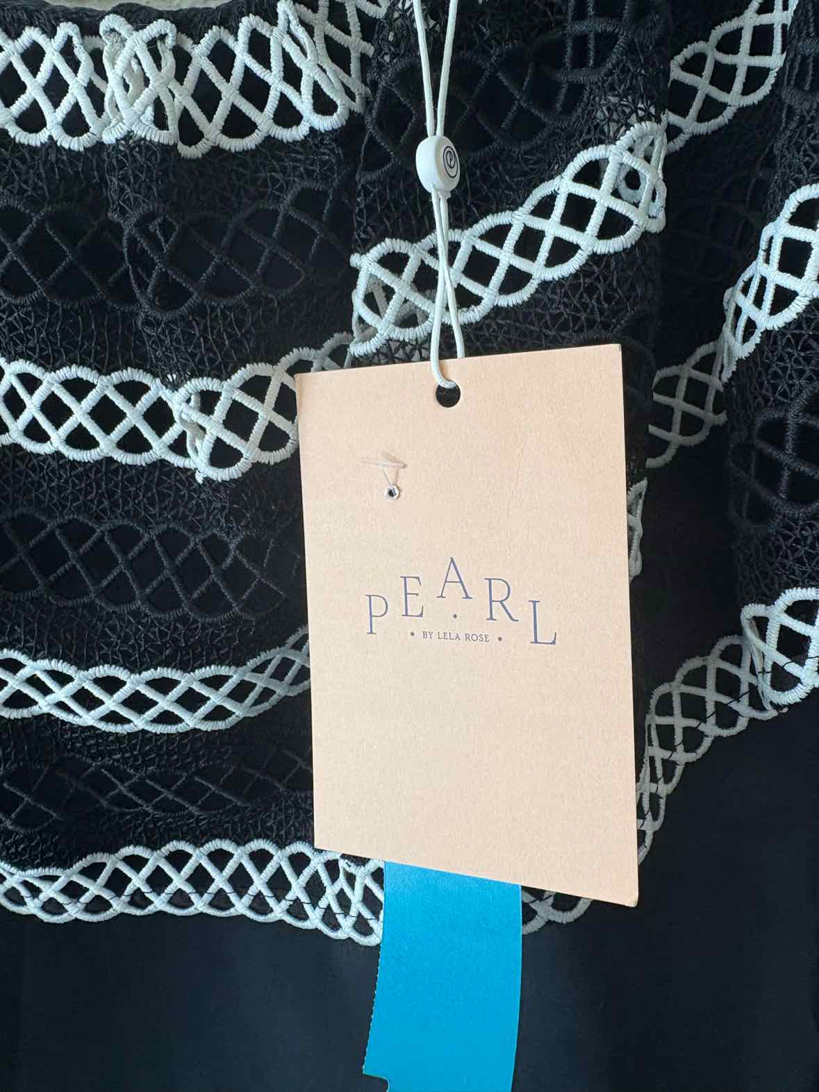 Pearl by Lela Rose Black and white Size S Shirt