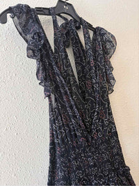 ULLA JOHNSON navy multi Size 2 Dress
