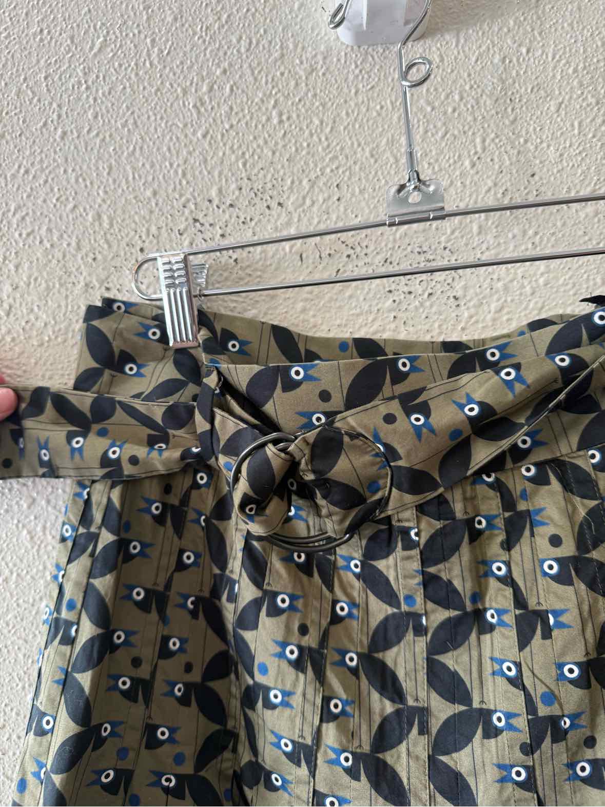 Akris punto Olive Multi Size 2 Skirt