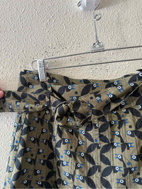 Akris punto Olive Multi Size 2 Skirt
