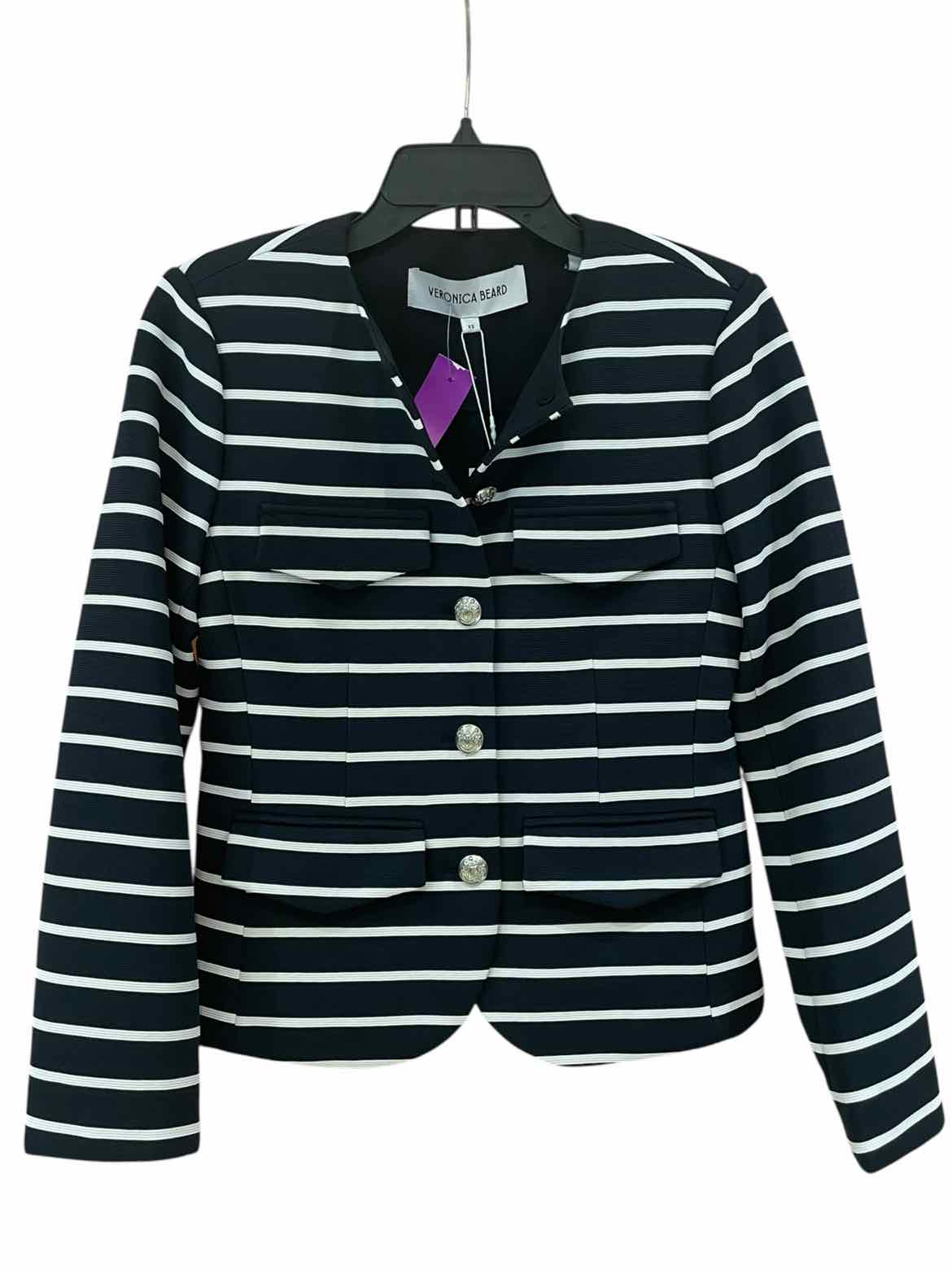 Veronica Beard Navy and White Size XS Jacket