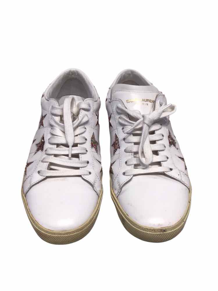 Saint Laurent White Size 38 Shoes
