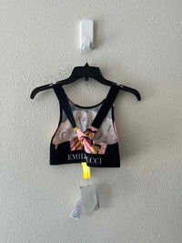 Emilio Pucci Black Multi Size 36 Bra
