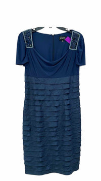Adrianna Papell Navy Size 8 Dress