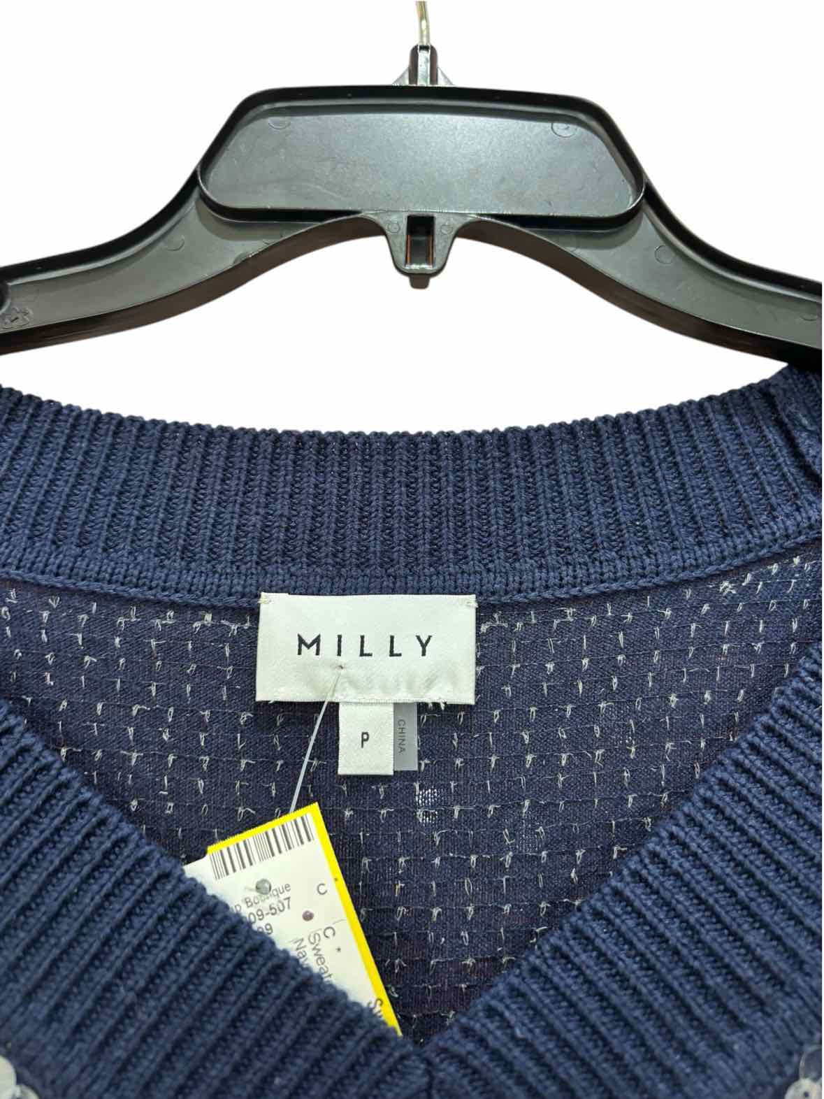 Milly Navy Size P Sweater