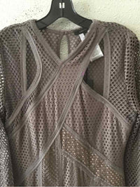 BCBGMax Azria Taupe Size L Dress