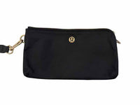 Lululemon Black and Gold Wallet