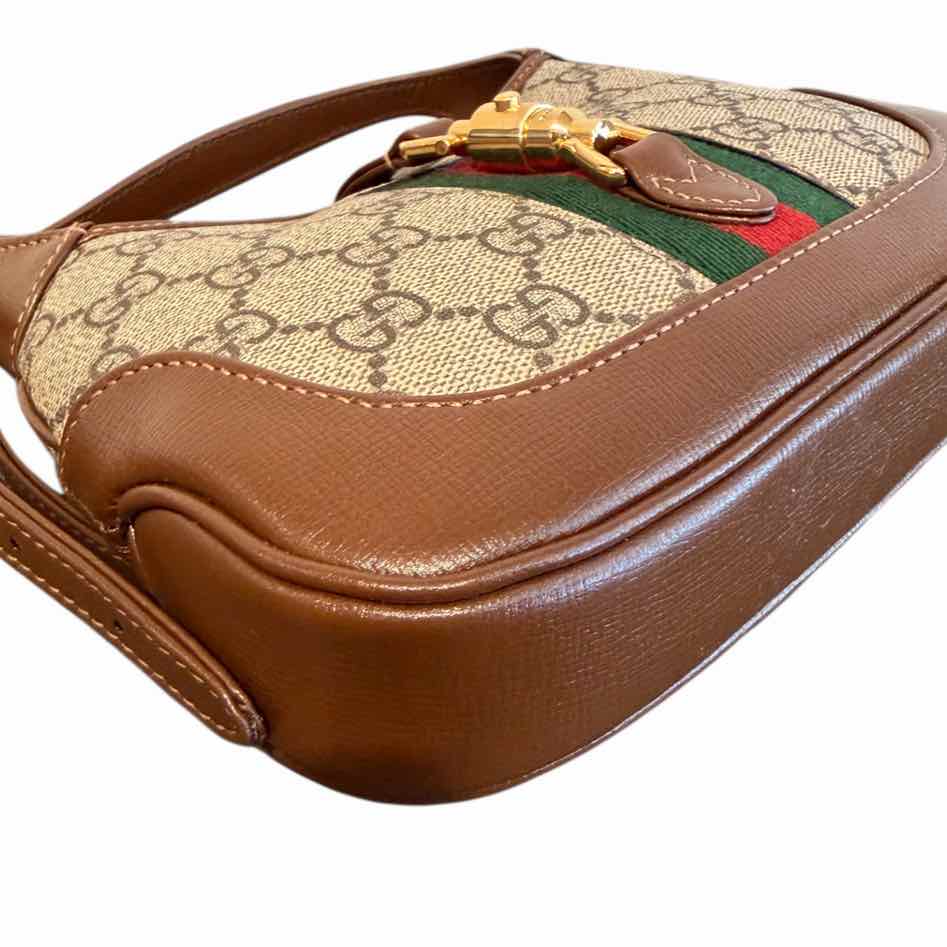 Gucci Brown and Tan Handbag