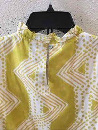 Pinch Mustard and white Size S Dress