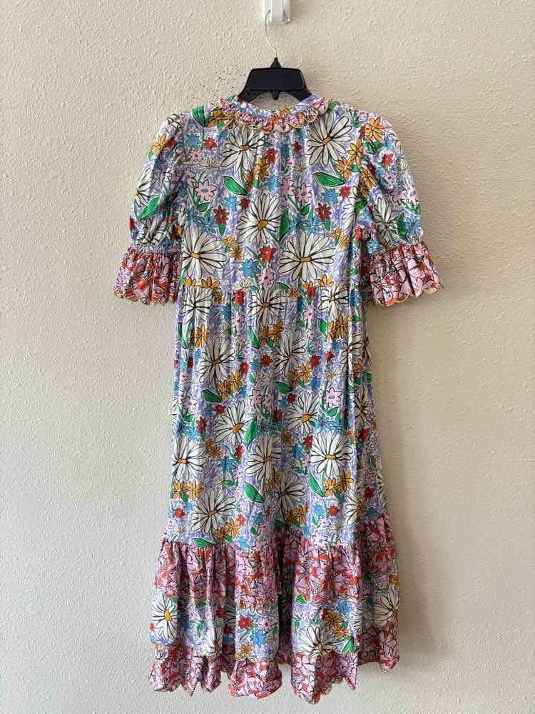 Celia B Purple and White Size S Dress – Swap Boutique