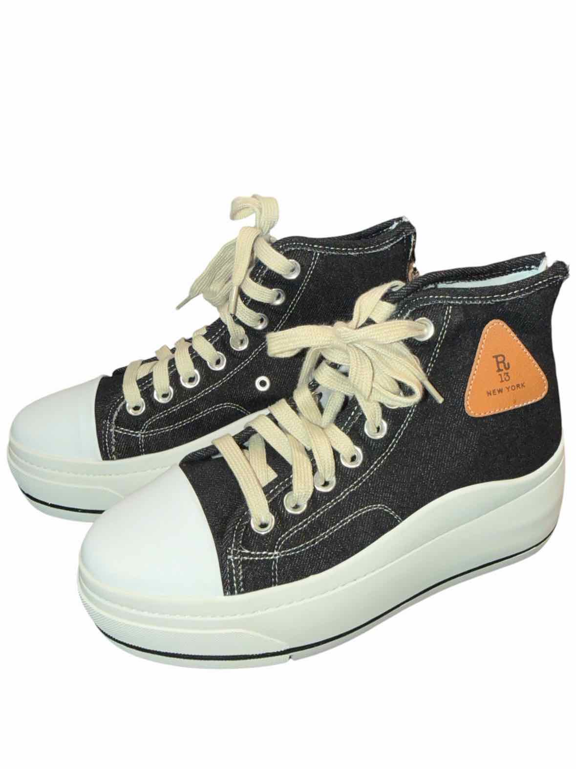R13 Black and white Size 40 Shoes