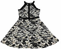 Parker Black Multi Size M Dress